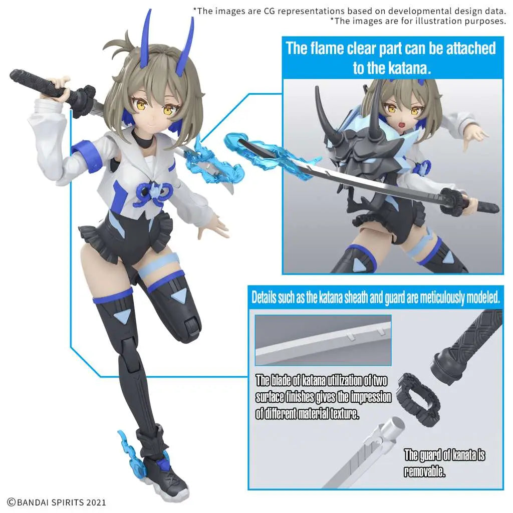BANDAI 30MS SIS-N00 SOUREI COLOR B MODEL KIT