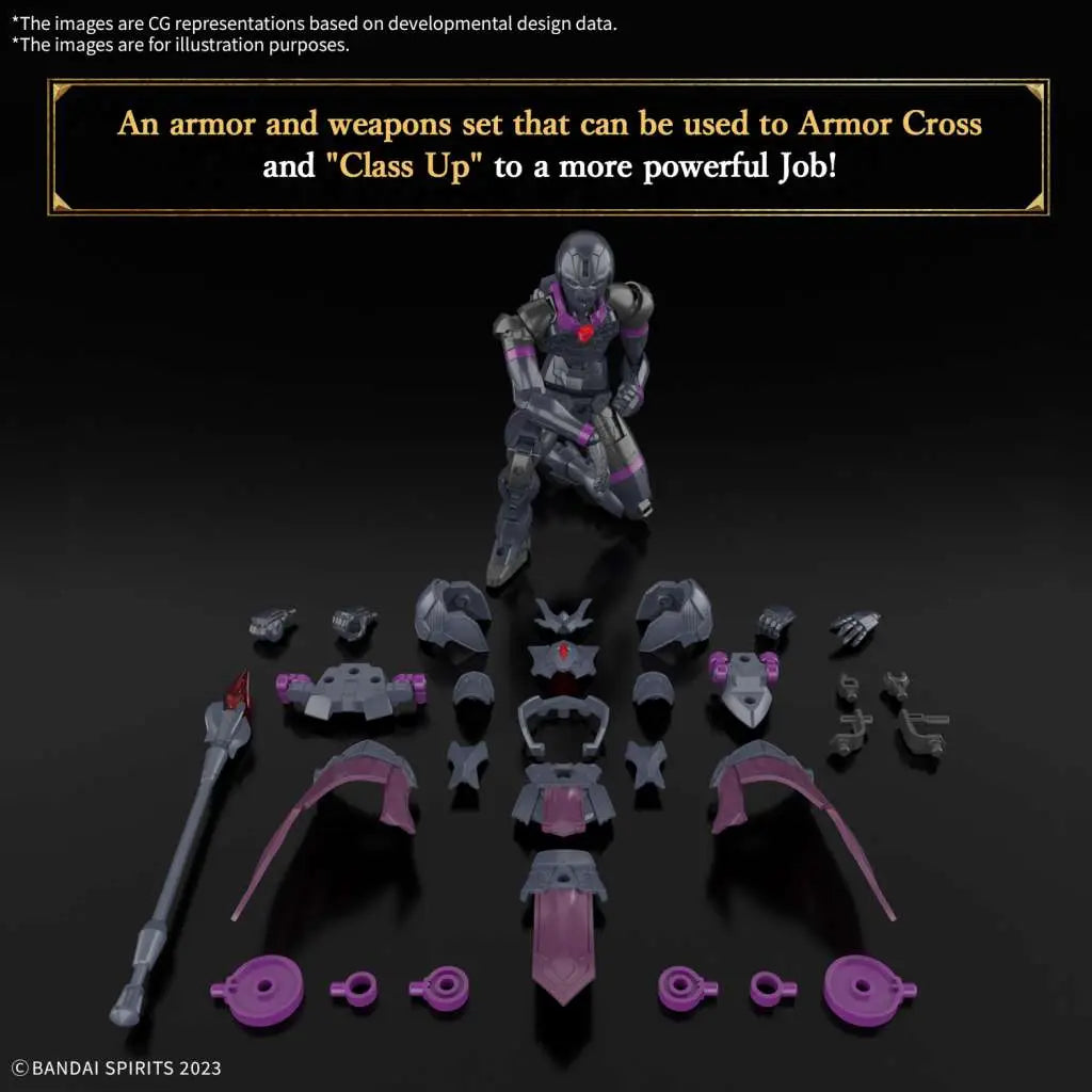 BANDAI 30MF ROSAN PRIEST MODEL KIT 15 cm