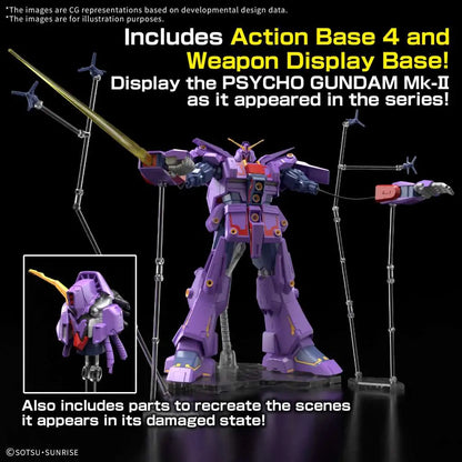 BANDAI - GUNDAM HG PSYCHO MK II 1/144 MODEL KIT 27 cm