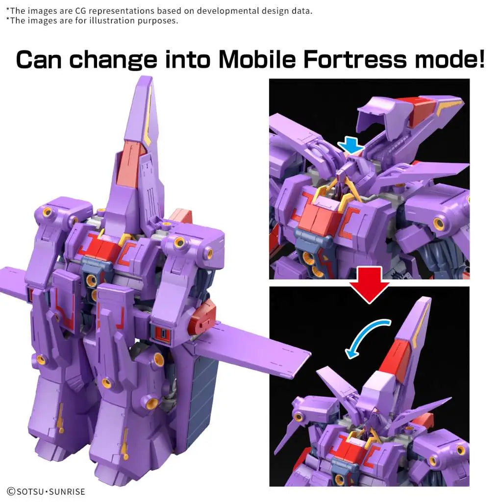 BANDAI - GUNDAM HG PSYCHO MK II 1/144 MODEL KIT 27 cm