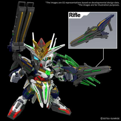 BANDAI SDW HEROES CAPTAIN QANT GF MODEL KIT 7 cm