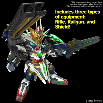 BANDAI SDW HEROES CAPTAIN QANT GF MODEL KIT 7 cm