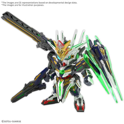 BANDAI SDW HEROES CAPTAIN QANT GF MODEL KIT 7 cm