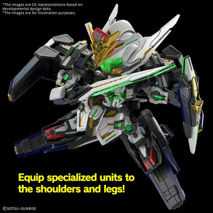 BANDAI - GUNDAM SDW HEROES GF ASTRAEA TYPE-B MODEL KIT 7 cm