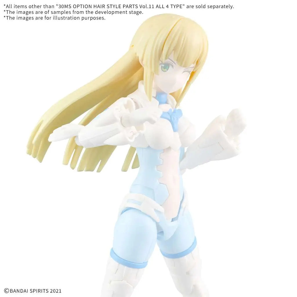 BANDAI 30MS OPTION HAIR STYLE PARTS VOL 11 ALL 4 TYPES MODEL KIT