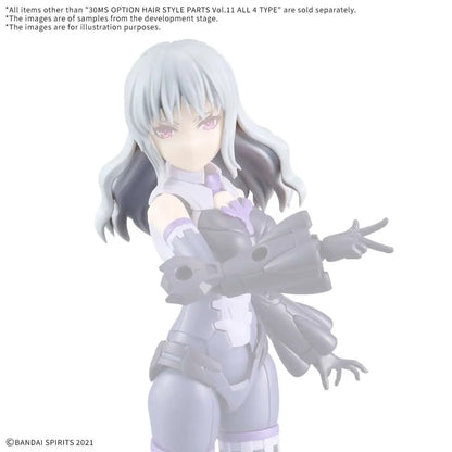 BANDAI 30MS OPTION HAIR STYLE PARTS VOL 11 ALL 4 TYPES MODEL KIT