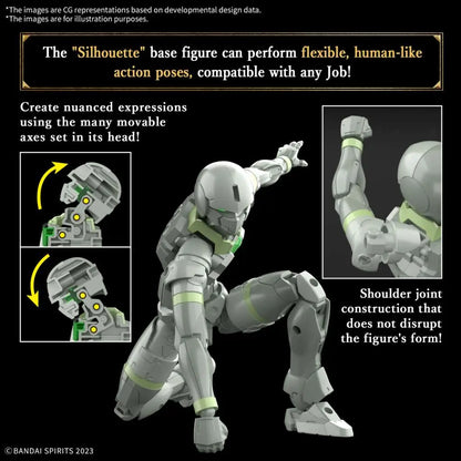 BANDAI 30MF LIBER ARCHER MODEL KIT 15 cm