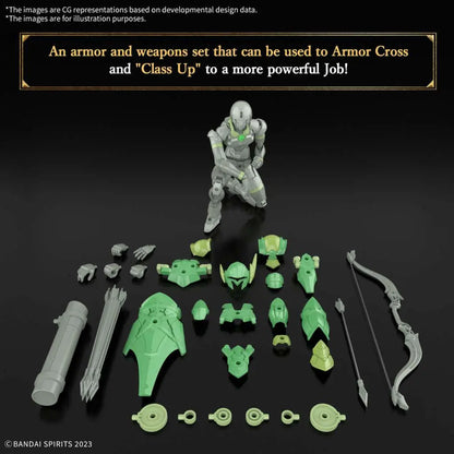 BANDAI 30MF LIBER ARCHER MODEL KIT 15 cm