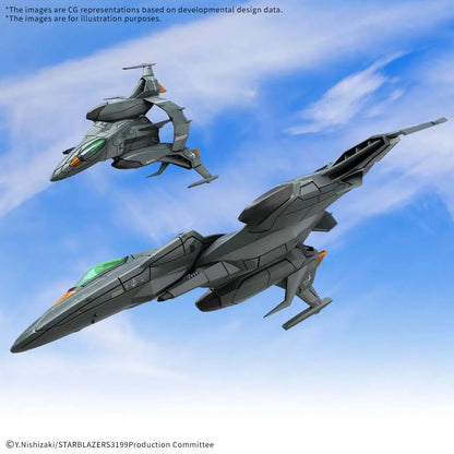 BANDAI YAMATO 3199 MECHA COLL DX TRYAL TYPE SF ATT CRAFT CSM PYTON SET MODEL KIT 10 cm