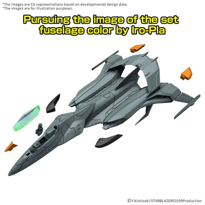 BANDAI YAMATO 3199 MECHA COLL DX TRYAL TYPE SF ATT CRAFT CSM PYTON SET MODEL KIT 10 cm