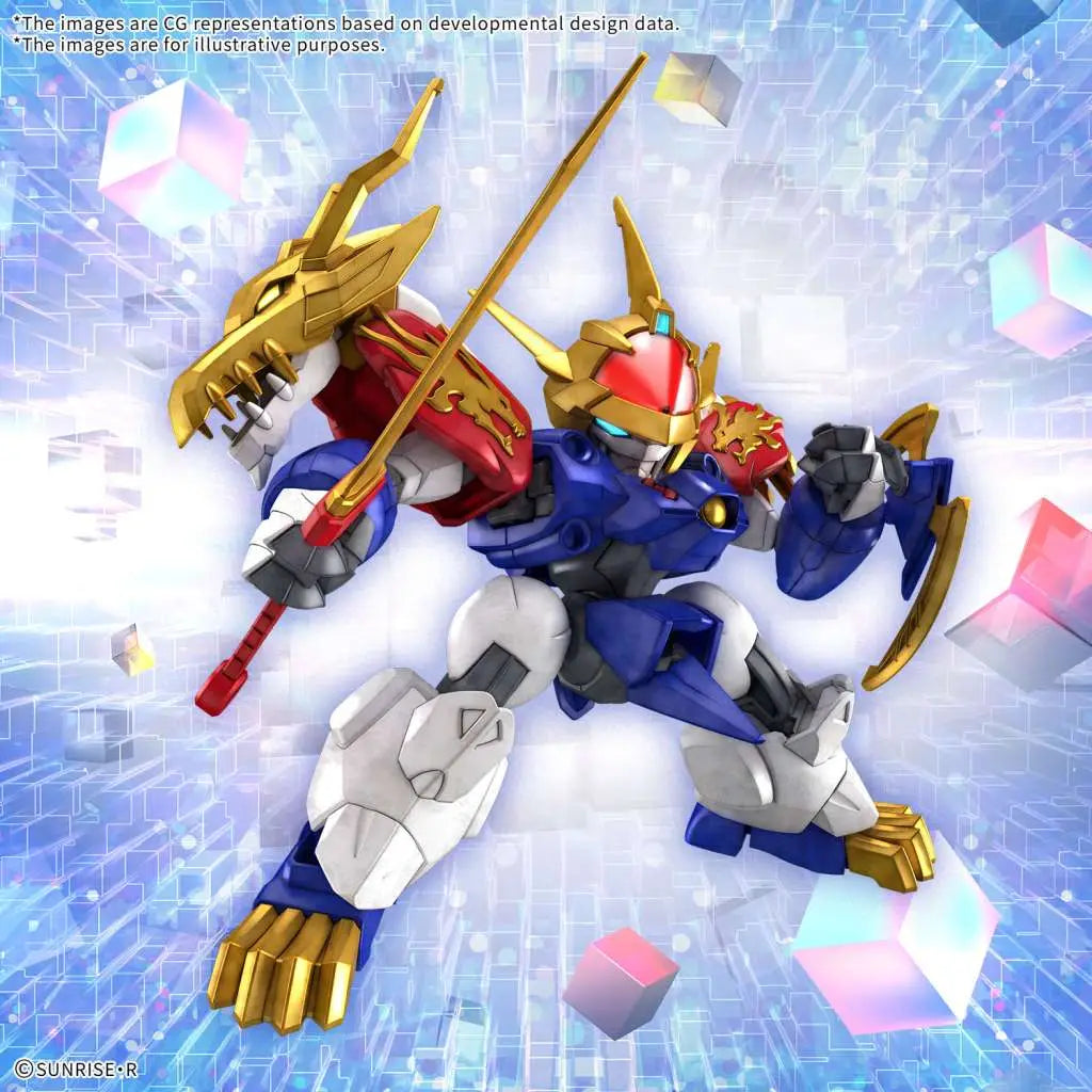 BANDAI MASHIN CREATOR WATARU RYUJINMARU MODEL KIT 8 cm