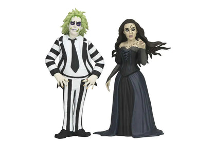 NECA - BEETLEJUICE BEETLEJUICE 2 TOONY TERROR 2PACK BEETLEJUICE & DELORES AF ACTION FIGURE 15 cm