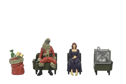 NECA BEETLEJUICE 2 WAITING ROOM SET1 - 3" FIG MINI FIGURA 7 cm