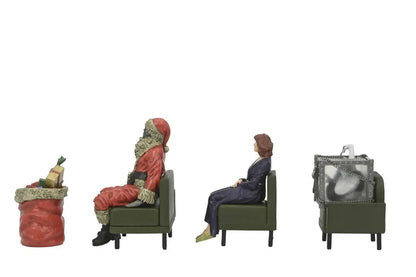 NECA BEETLEJUICE 2 WAITING ROOM SET1 - 3" FIG MINI FIGURA 7 cm