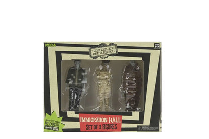 BEETLEJUICE 2 IMMIGRATION HALL SET 1 - 3" FIG
