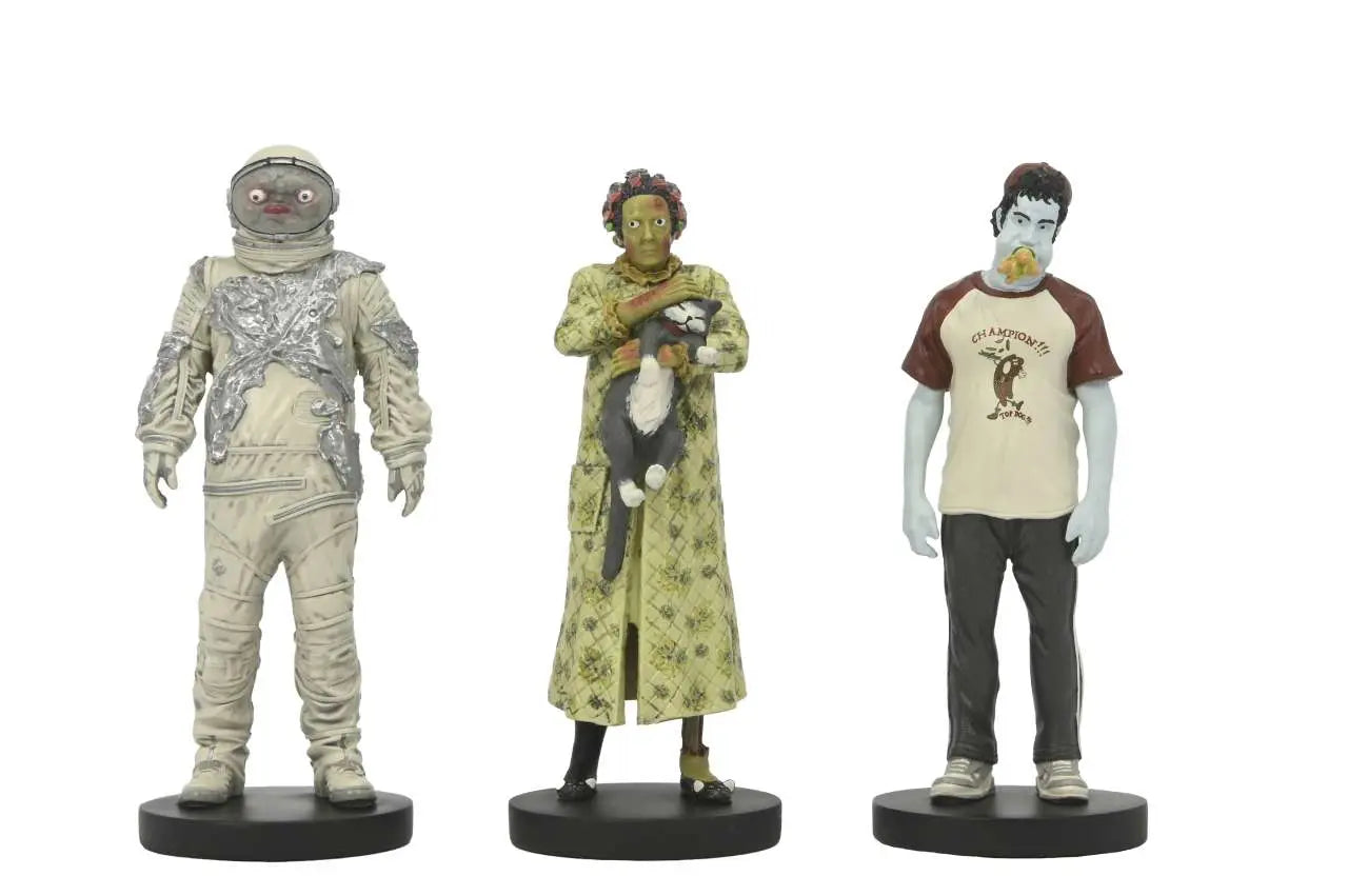 NECA BEETLEJUICE 2 WAITIG ROOM SET 2 - 3" FIG MINI FIGURA 10 cm