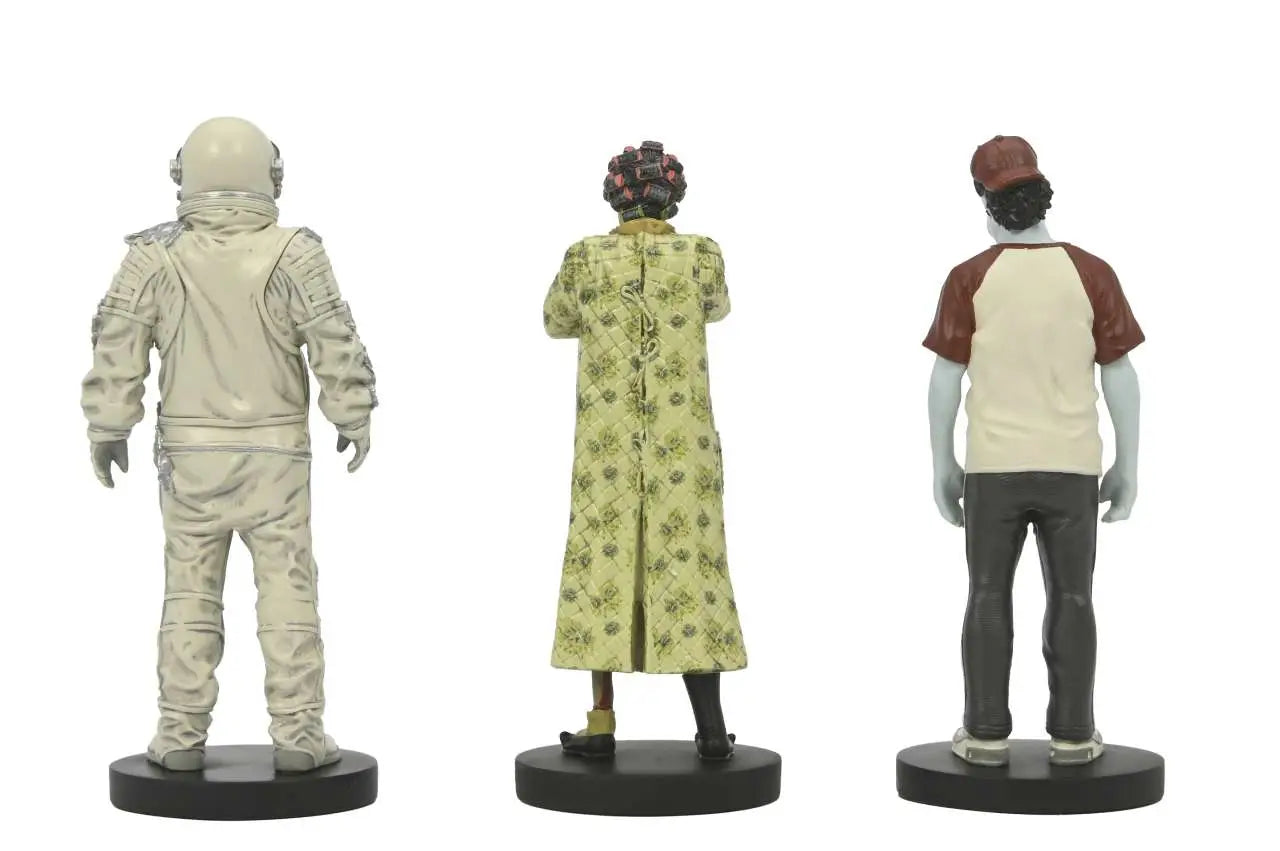 NECA BEETLEJUICE 2 WAITIG ROOM SET 2 - 3" FIG MINI FIGURA 10 cm
