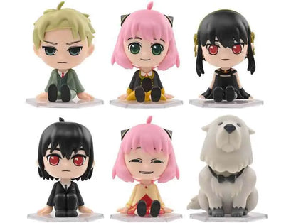 YUME SPY X FAMILY - BOBBLE HEAD - BLIND BOXES COUNTER DISPLAY (12 UNITS) HEADKNOCKER