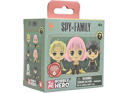 YUME SPY X FAMILY - BOBBLE HEAD - BLIND BOXES COUNTER DISPLAY (12 UNITS) HEADKNOCKER