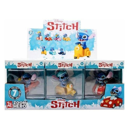 YUME - STITCH LILO & STITCH ZOOM HERO MACHINE DISPLAY (12) MINI FIGURA