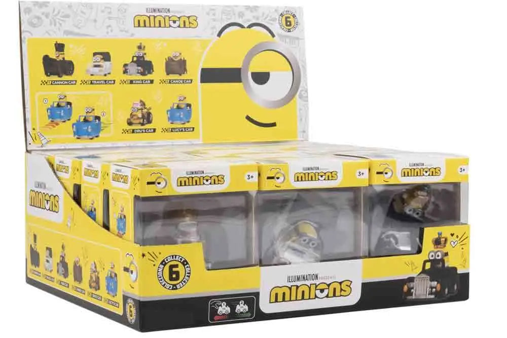 YUME MINIONS - ZOOM HERO - DISPLAY (12) MINI FIGURA
