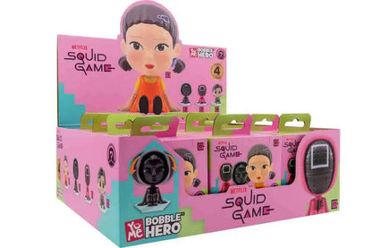 SQUID GAME - BOBBLE HEAD - BLIND BOXES COUNTER DISPLAY (12 UNITS)