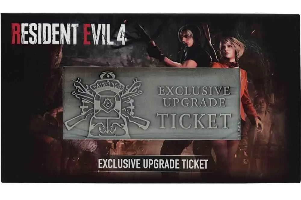 RESIDENT EVIL 4 - METAL EXCLUSIVE UPGRADE TICKET