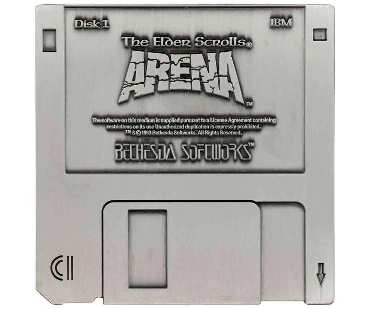 FANATTIK ELDER SCROLLS ARENA FLOPPY DISK REPLICA