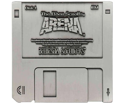 FANATTIK ELDER SCROLLS ARENA FLOPPY DISK REPLICA