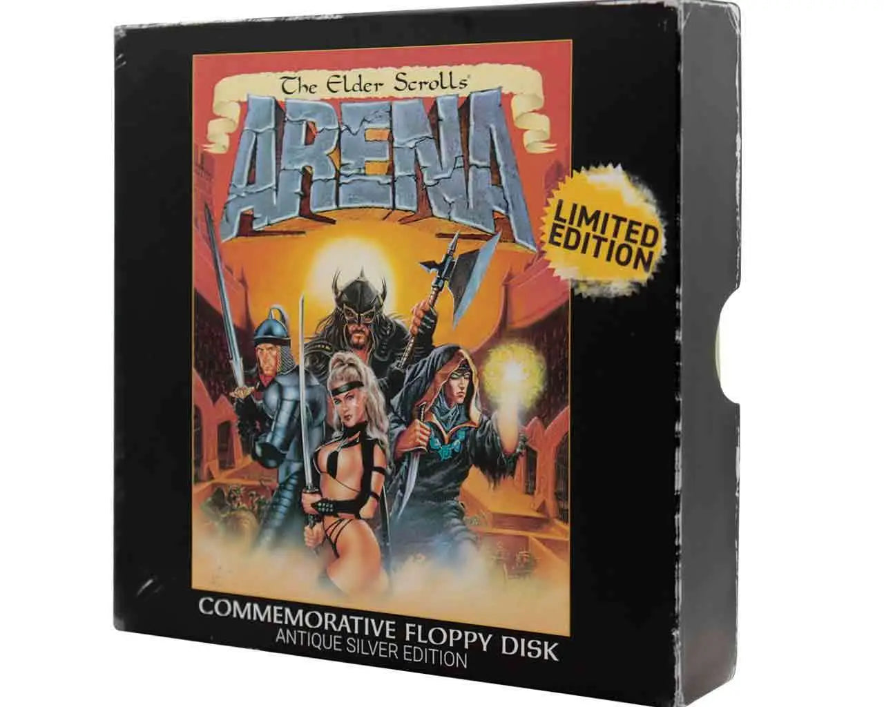 FANATTIK ELDER SCROLLS ARENA FLOPPY DISK REPLICA