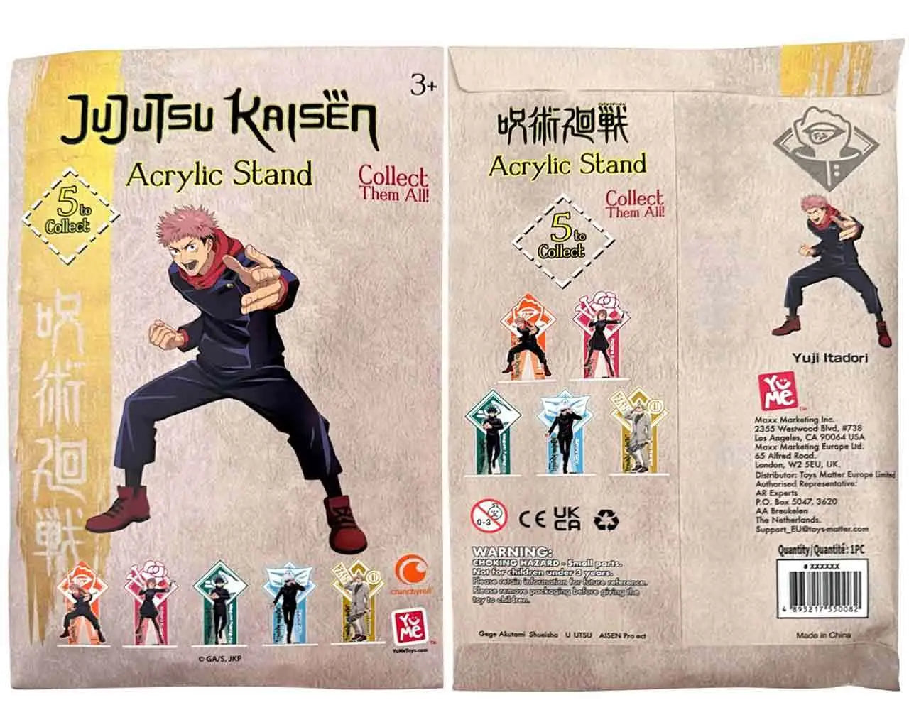 YUME - JUJUTSU KAISEN - ACRYLIC STAND DISPLAY (24) MINI FIGURA