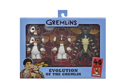 NECA GREMLINS EVOLUTION GREMLIN 40TH ANN BOX SET ACTION FIGURE 16 cm