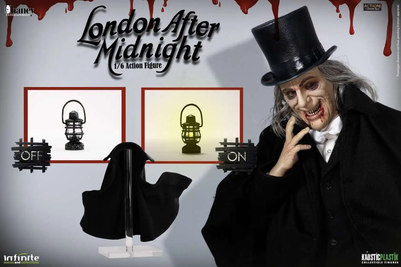 INFINITE STATUE LON CHANEY AS LONDON AFTER MIDNIGHT STANDARD VERSION 1/6 ACTION FIGURE 13.5 cm