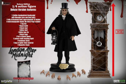 INFINITE STATUE LON CHANEY AS LONDON AFTER MIDNIGHT DELUXE VERSION 1/6 ACTION FIGURE 13.5 cm