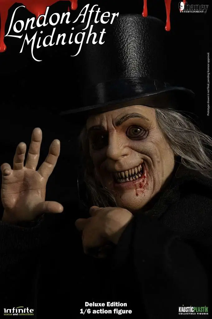 INFINITE STATUE LON CHANEY AS LONDON AFTER MIDNIGHT DELUXE VERSION 1/6 ACTION FIGURE 13.5 cm