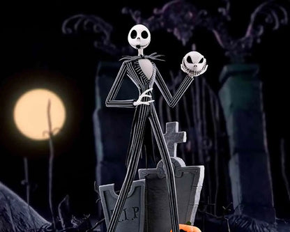 THE NIGHTMARE BEFORE CHRISTMAS JACK SCARY SMILING FACE SUPER FIGURE COLLECTION 1/10 PVC STATUE