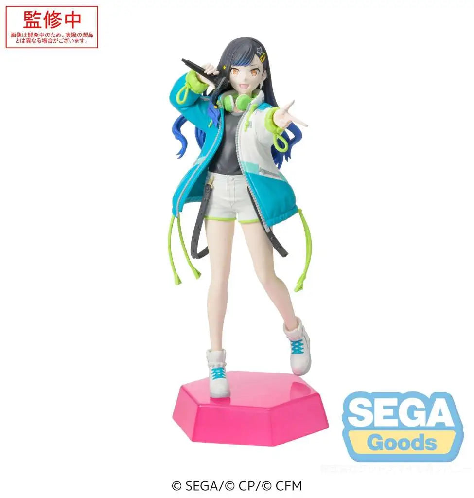 SEGA HATSUNE MIKU SHIRAISHI DESKTOP X DECORATE FIG FIGURA 15 cm