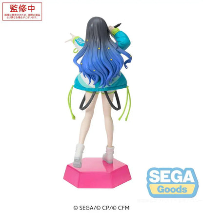 SEGA HATSUNE MIKU SHIRAISHI DESKTOP X DECORATE FIG FIGURA 15 cm