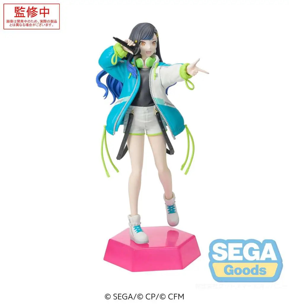 SEGA HATSUNE MIKU SHIRAISHI DESKTOP X DECORATE FIG FIGURA 15 cm