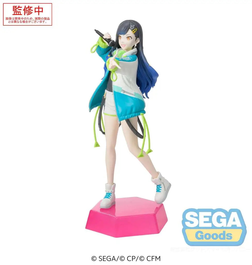 SEGA HATSUNE MIKU SHIRAISHI DESKTOP X DECORATE FIG FIGURA 15 cm