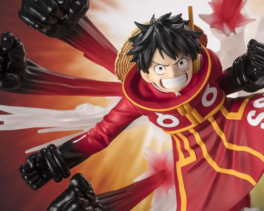 ONE PIECE MONKEY D. LUFFY GUM-GUM HAWK GATLING EXTRA BATT FIGUARTS ZERO