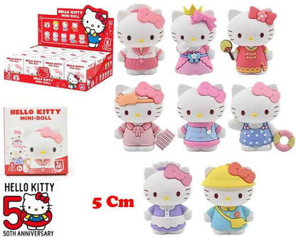 YUME HELLO KITTY - FIGURINE DRESS-UP SERIES - DISPLAY (12) MINI FIGURA 5CM