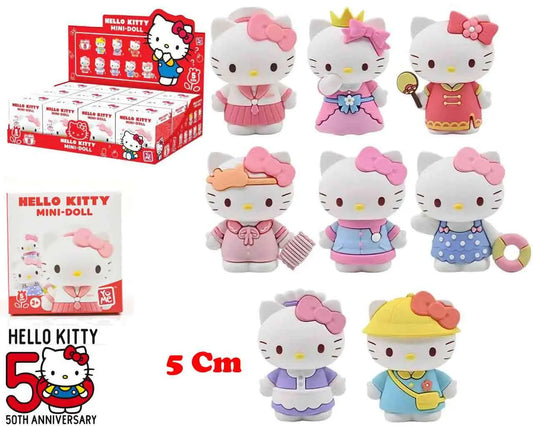 YUME HELLO KITTY - FIGURINE DRESS-UP SERIES - DISPLAY (12) MINI FIGURA 5CM