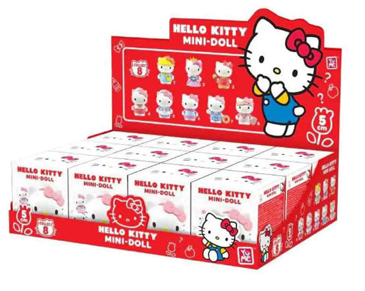 YUME HELLO KITTY - FIGURINE DRESS-UP SERIES - DISPLAY (12) MINI FIGURA 5CM