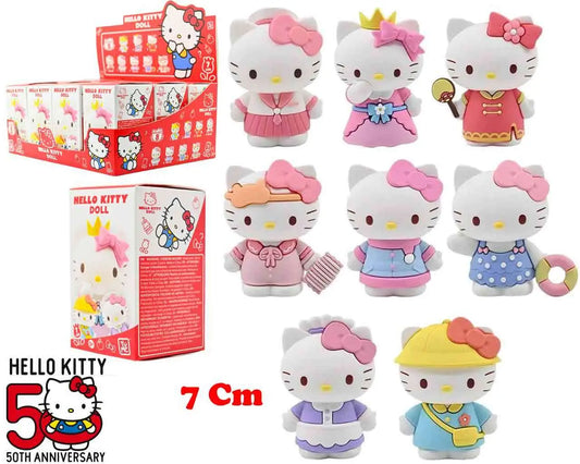 YUME HELLO KITTY - FIGURINE DRESS-UP SERIES - DISPLAY (12) MINI FIGURA 7CM