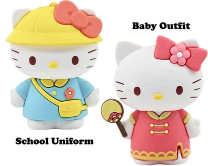 YUME HELLO KITTY - FIGURINE DRESS-UP SERIES - DISPLAY (12) MINI FIGURA 7CM