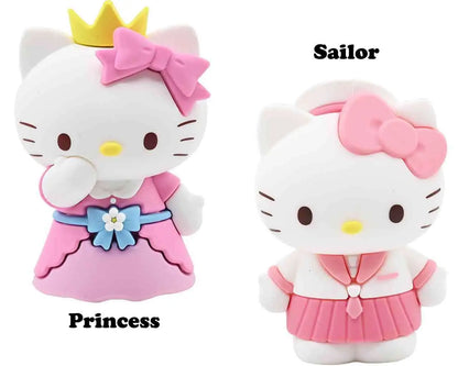 YUME HELLO KITTY - FIGURINE DRESS-UP SERIES - DISPLAY (12) MINI FIGURA 7CM