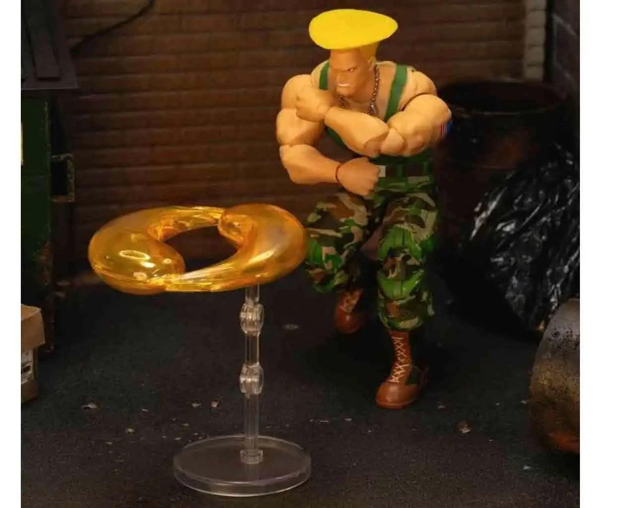 JADA TOYS GUILE STREET FIGHTER 2 DE LUXE ACTION FIGURE 1:12 15 CM
