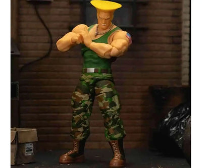 JADA TOYS GUILE STREET FIGHTER 2 DE LUXE ACTION FIGURE 1:12 15 CM