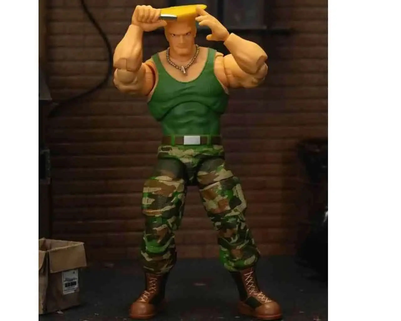 JADA TOYS GUILE STREET FIGHTER 2 DE LUXE ACTION FIGURE 1:12 15 CM